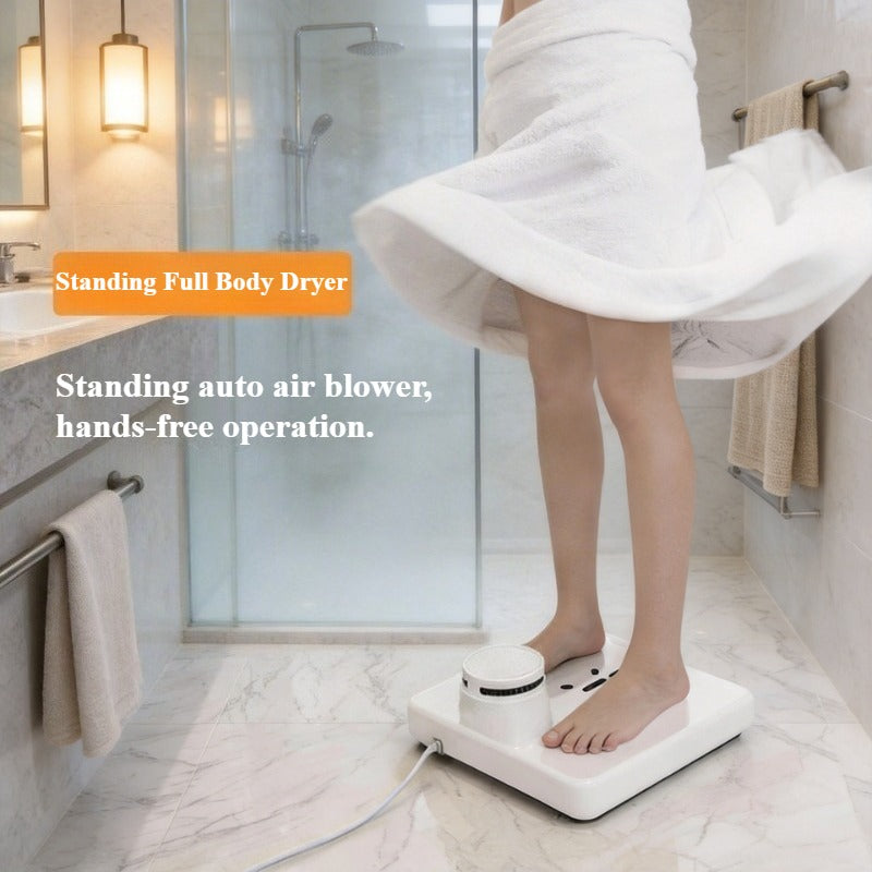 Freestanding Instant Body Dryer, Hands-Free Design