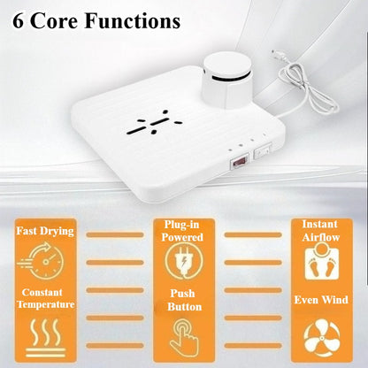Freestanding Instant Body Dryer, Hands-Free Design