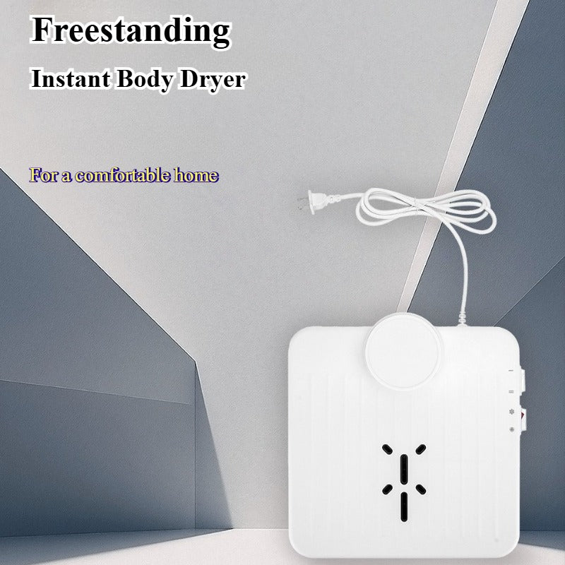 Freestanding Instant Body Dryer, Hands-Free Design