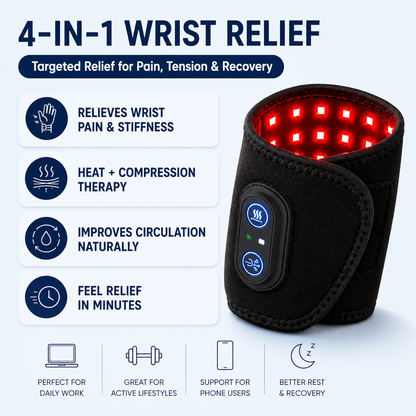 Yeamer™ Red Light Therapy Wrist Wrap