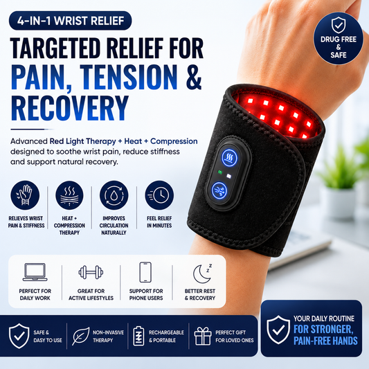 Yeamer™ Red Light Therapy Wrist Wrap