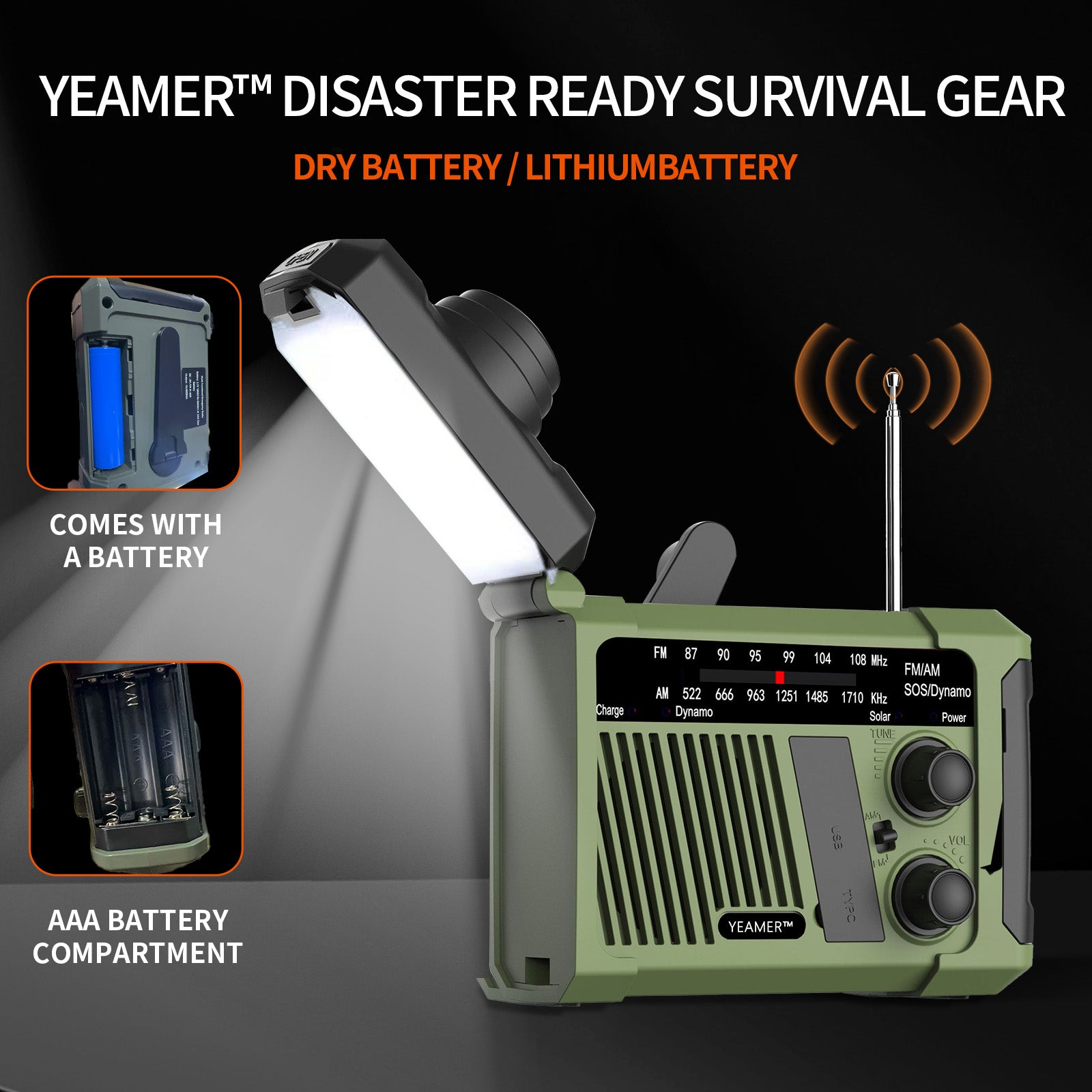 Yeamer™ Disaster Ready Survival Gear