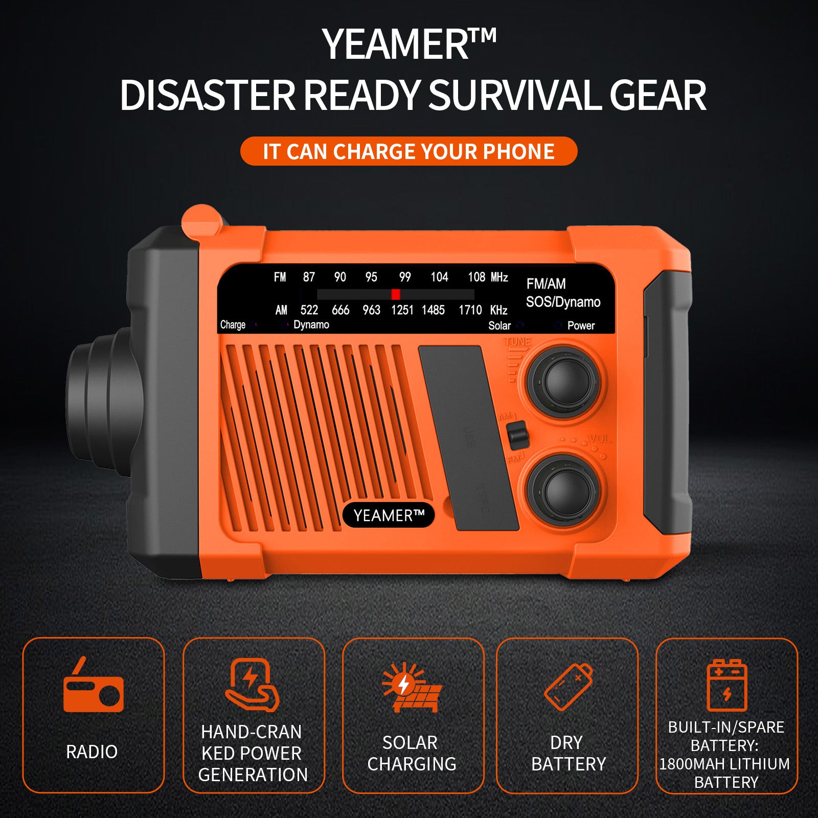 Yeamer™ Disaster Ready Survival Gear