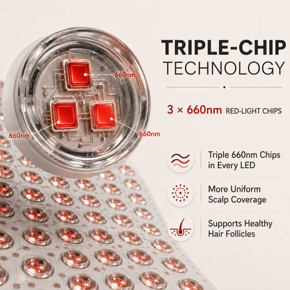 Yeamer™ Red Light Therapy Cap - Yeamer