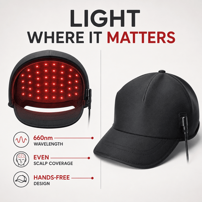 Yeamer™ Red Light Therapy Cap - Yeamer