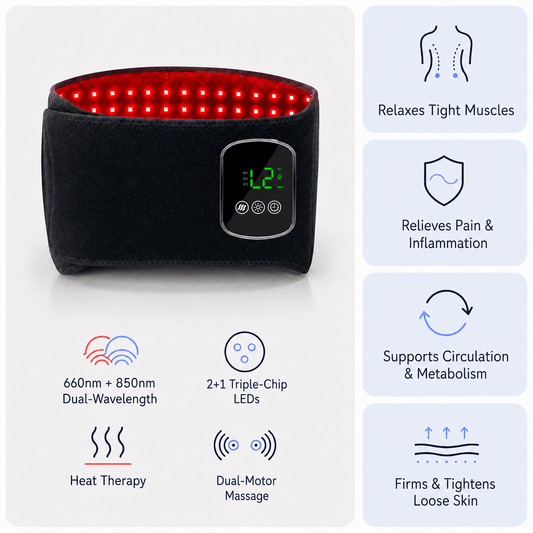 Yeamer™ Red Light Therapy Pro Belt - Yeamer